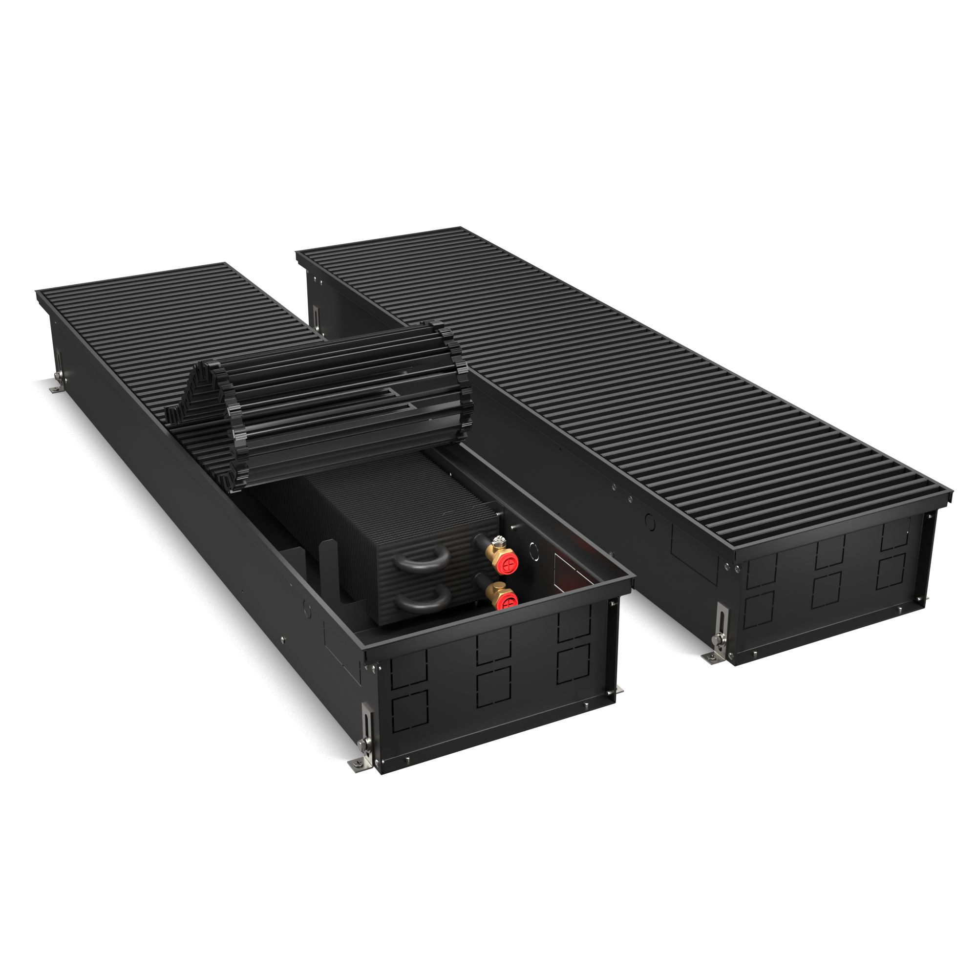 Конвектор внутрипольный Royal Thermo ATRIUM-150/300/1000-DG-U-BL
