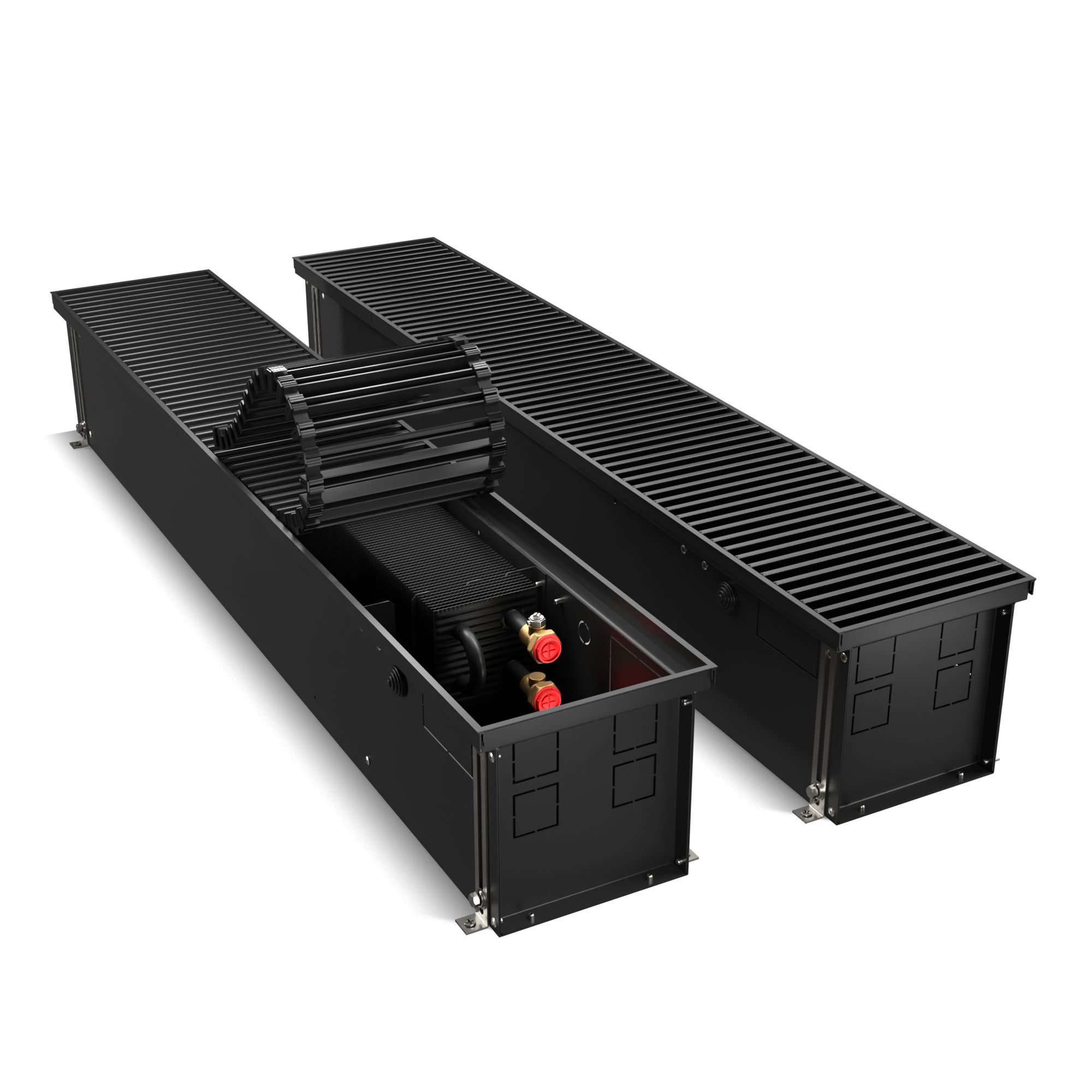 Конвектор внутрипольный Royal Thermo ATRIUM-190/200/2200-DG-U-BL
