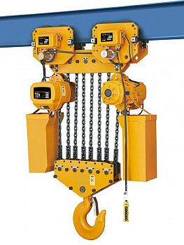 Таль электрическая цепная TOR ТЭЦП (HHBD10-04T) 10,0 т 12 м 380В (серия G)
