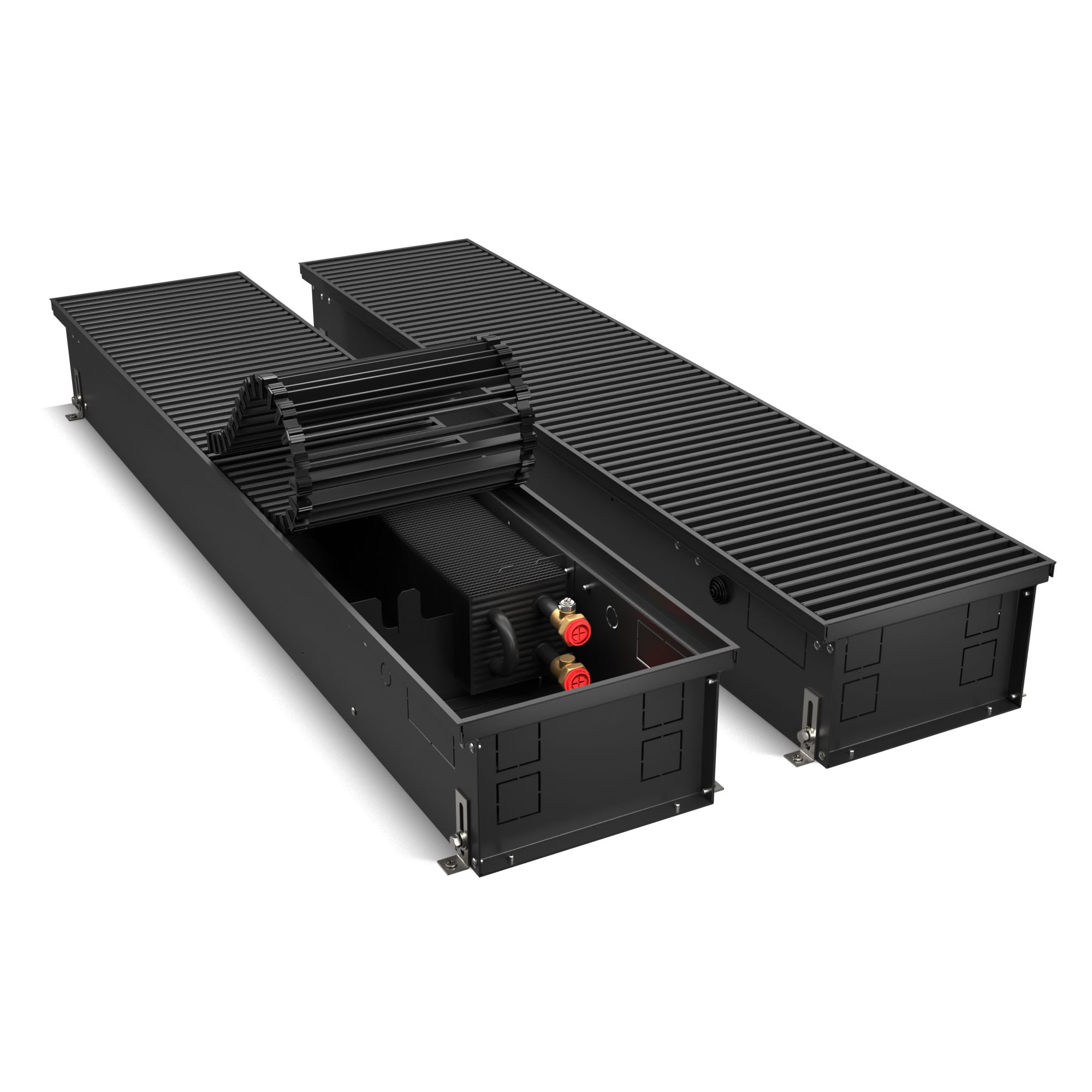 Конвектор внутрипольный Royal Thermo ATRIUM-150/250/2400-DG-U-BL
