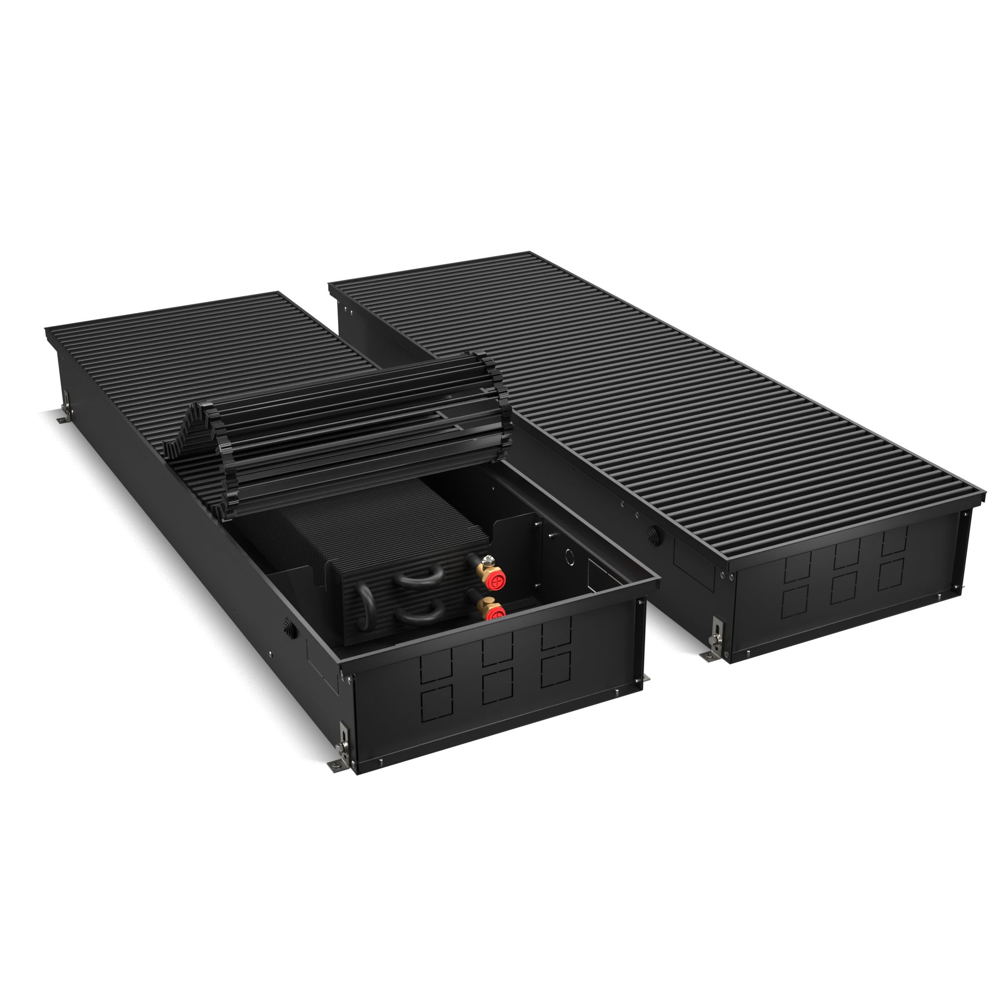 Конвектор внутрипольный Royal Thermo ATRIUM-150/400/3000-DG-U-BL

