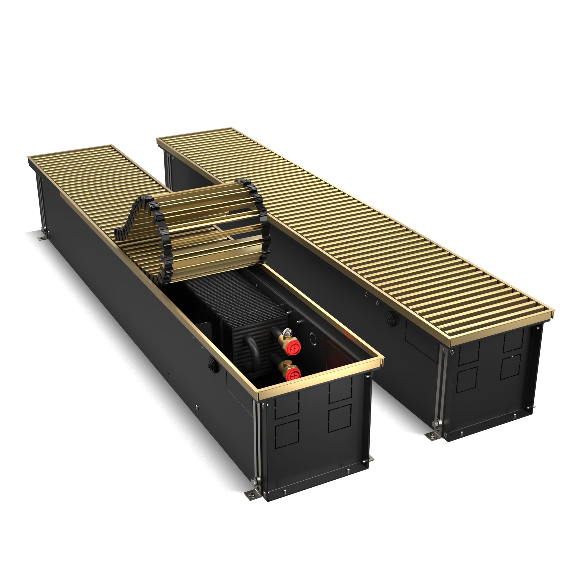 Конвектор внутрипольный Royal Thermo ATRIUM-190/200/2200-DG-U-AU
